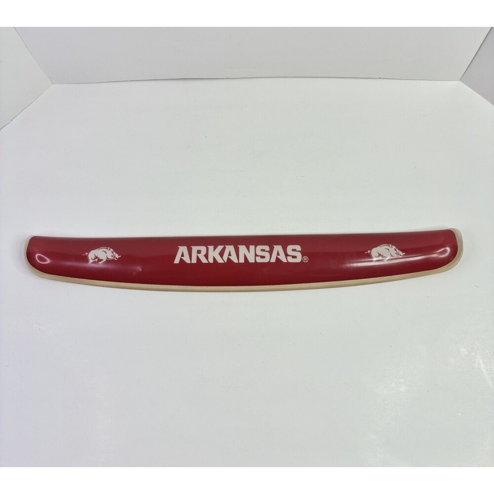 Arkansas Razorbacks Gel Keyboard Wrist Rest Pad Mat NCAA Football Pre Owned